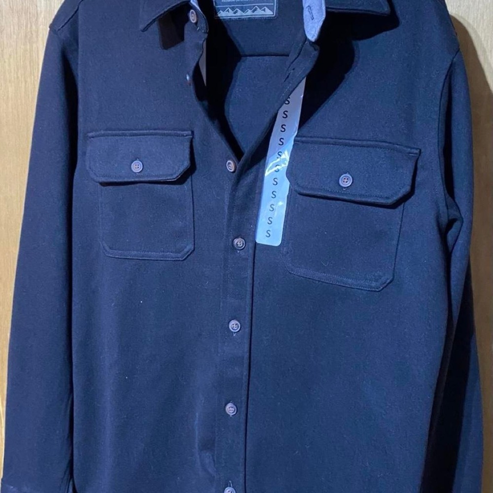 Jachs New York black overshirt Size S